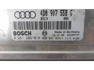 Блок управления двигателя 4D0907558G, 0261206018   Audi A8 S8 D2 4D