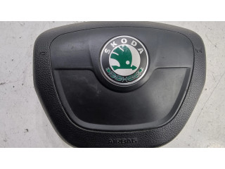 Подушка безопасности водителя 5J0880201K   Skoda Fabia Mk2 (5J)