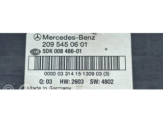 Блок предохранителей 2095450601, 5DK00848601   Mercedes-Benz CLK A209 C209    