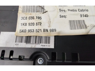 Панель приборов 5K0953521BN   Volkswagen Scirocco       