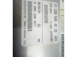 Řídící jednotka 0265109477   Mercedes-Benz A W168 1997