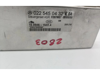 Řídící jednotka 00225450432   Mercedes-Benz SLK R170 