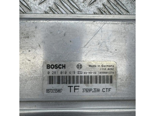 Řídící jednotka 37820PLZE00, 8973155087   Honda Civic 2003