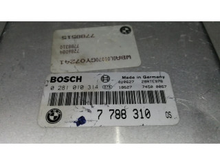 Řídící jednotka 7788310, 0281010314   BMW 5 E39 2000