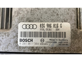 Комплект блоков управления 03G906016G, 1039S03386   Audi A3 S3 8P