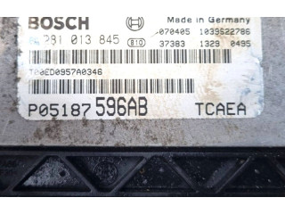 Комплект блоков управления 0281013845, P05187596AB   Jeep Patriot