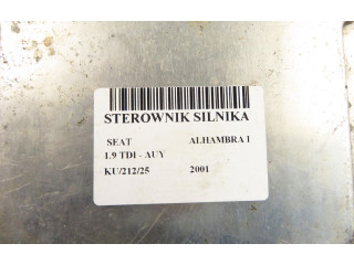 Řídící jednotka 0281010891, 038906019DQ   Seat Alhambra (Mk1) 2001