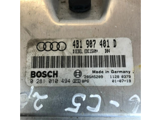 Блок управления двигателя 4B1907401D, 28SA5209   Audi A6 S6 C5 4B