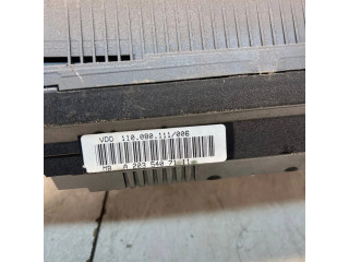 Přístrojová deska  Mercedes-Benz C W203 2004 A2035407111, 110080111006  