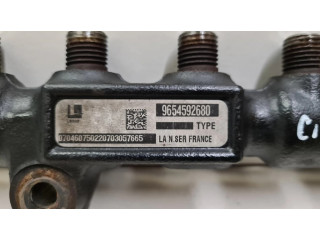 Топливная рампа 9654592680, 9655465480   Citroen C4 Grand Picasso 1.6 