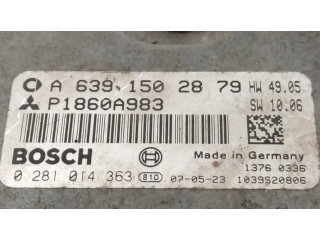 Řídící jednotka P1860A983, A6391502879   Mitsubishi Colt 2006