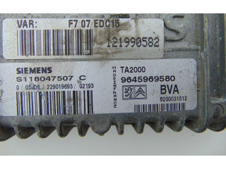 Блок управления коробкой передач 9645969580, S118047507C   Citroen C5