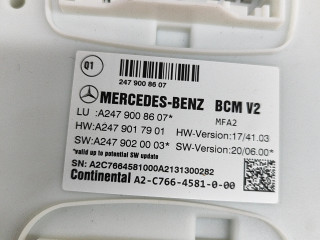 Блок комфорта A2479008607, A2479017901   Mercedes-Benz B W247   