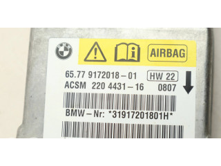 Блок подушек безопасности 9172018, 220443116   BMW 6 E63 E64