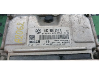 Řídící jednotka 0261201138, 03C906057K   Skoda Fabia Mk2 (5J) 2007