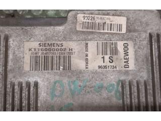 Řídící jednotka K115000002H   Daewoo Matiz 2001