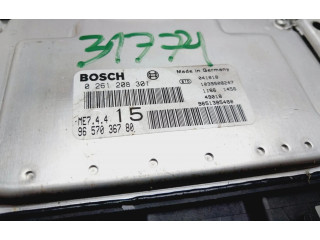 Блок управления двигателем ECU 9657036780   Peugeot 307 CC      