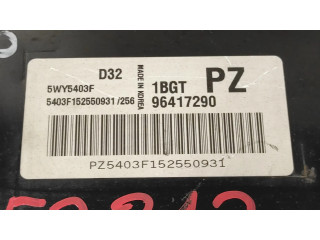 Řídící jednotka 96417290, 5WY5403F   Chevrolet Matiz 2005