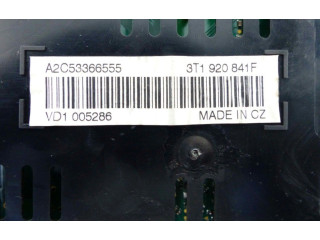 Панель приборов 3T1920841F, IMPRK892992   Skoda Superb B6 (3T)       