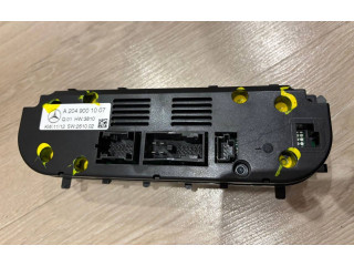 Блок управления климат-контролем A2049001007, 2049001007   Mercedes-Benz CLS C218 X218