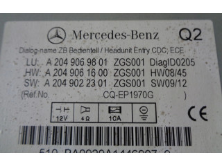 Радио/ проигрыватель CD/DVD / навигация A204906980, 2049069801   Mercedes-Benz GLK (X204)    