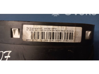Přístrojová deska  Peugeot 407 2005 9658138780, A2C53106701  