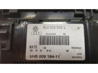 Блок управления климат-контролем 4L0820043L, 4L0820043N   Audi Q7 4M