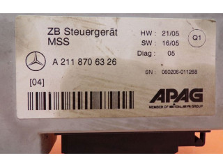 Блок управления A2118706326, A2118706326   Mercedes-Benz E AMG W211