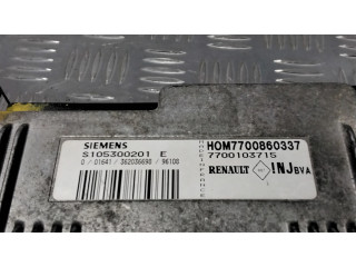 Řídící jednotka S105300201E, HOM7700860337   Renault Megane I 1998