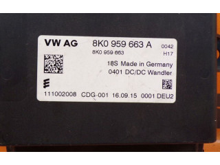 Блок управления 8K0959663A, 8K0959663A   Audi A8 S8 D4 4H