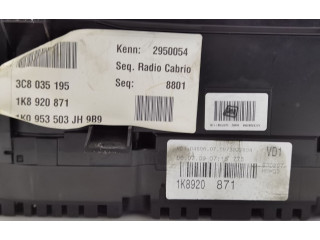 Панель приборов 1K8920871, 1K09536503H   Volkswagen Scirocco       