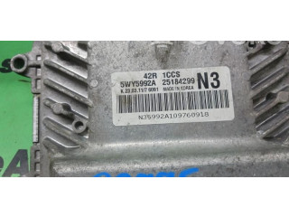 Řídící jednotka 5WY5992A.   Chevrolet Aveo 2006