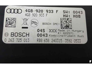 Přístrojová deska  Audi A7 S7 4G 2014 4G8920933F, 0263725013  