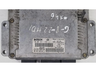 Блок управления двигателя 9647474680   Citroen C8