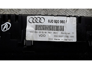 Панель приборов 8j0920980f   Audi TT TTS Mk2       