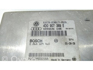 Блок управления коробкой передач 4D0907389E, 0265109460   Audi A8 S8 D2 4D