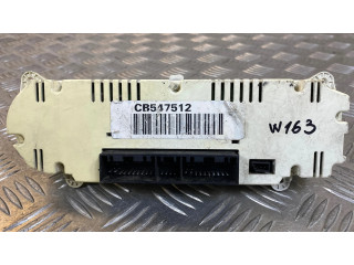 Блок управления климат-контролем A1638204289, 5HB96464302   Mercedes-Benz ML W163