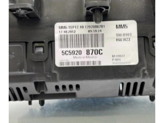 Přístrojová deska  Volkswagen Beetle A5 2013 5C5920870C  