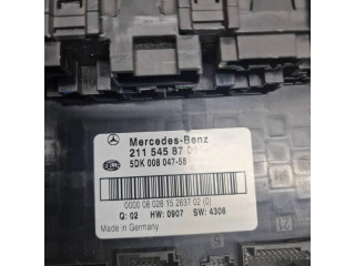   Pojistková skříňka 5DK00804758, 2115458701   Mercedes-Benz E W211 2008