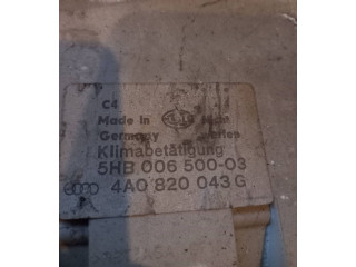 Блок управления климат-контролем 4A0820043G, 5HB00650003   Audi A6 S6 C4 4A