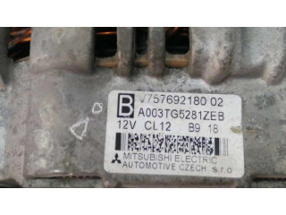 Генератор V757692180, A003TG5281ZEB   Citroen C4 II 1.6     