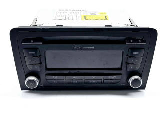 Радио/ проигрыватель CD/DVD / навигация 8P0035186AB   Audi A3 S3 A3 Sportback 8P  