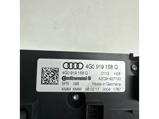 Блок управления климат-контролем 4G0919158Q, A2C91427100   Audi A6 S6 C7 4G