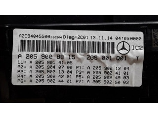 Přístrojová deska  Mercedes-Benz C AMG W205 2015 A2059008815, A2059014105  