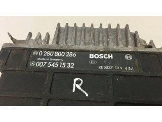 Řídící jednotka 0075451532, 0280800286   Mercedes-Benz E W124 1989