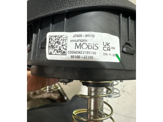 Подушка безопасности водителя 80100J7100, J756900020   KIA Xceed
