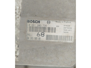 Řídící jednotka 9620398980   Peugeot 106 1998