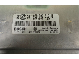 Řídící jednotka 038906019KD 0291011205   Volkswagen Passat Alltrack 2004