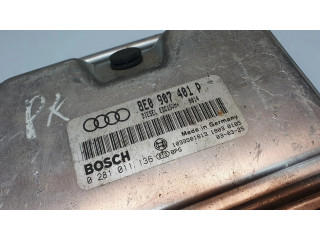 Блок управления двигателя 8E0907401P, 0281011136   Audi A6 S6 C5 4B