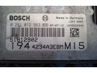 Řídící jednotka 0281012963   Fiat Croma 